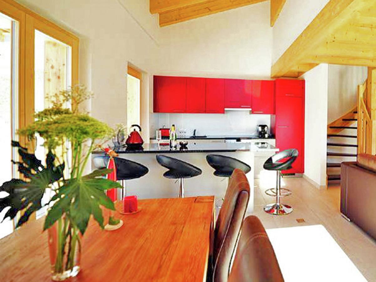 Mountain-View Chalet In Heremence With Terrace Ngoại thất bức ảnh